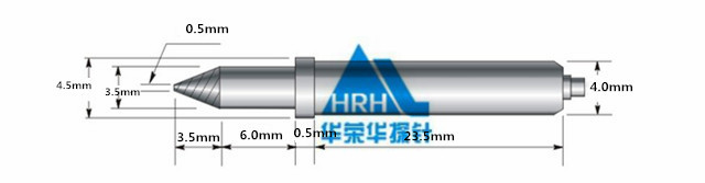 GP-11S、定位針、探針外徑為4.5mm ，長度為35.5mm、ICT測試針、功能夾具定位針、測試針、五金配件