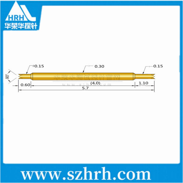 030-UU-5.7L，華榮華雙頭測試探針廠家
